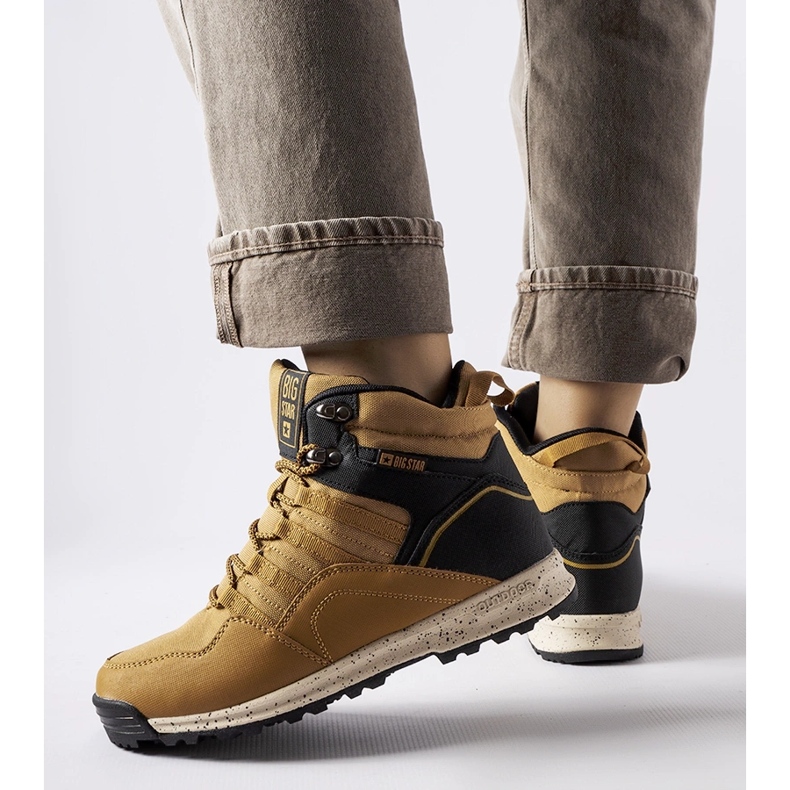 Hnědé boty Big Star KK274609 hnědý 1