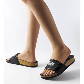 Černé pantofle Lee Cooper LCW-22-35-1189L černá 2