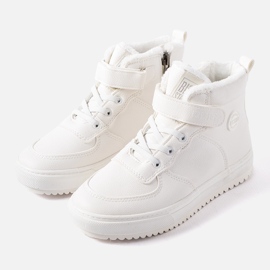 Bílé zateplené holínky Big Star GG274041 bílý 1