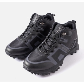 Černé zateplené holínky Big Star KK174374 černá 1