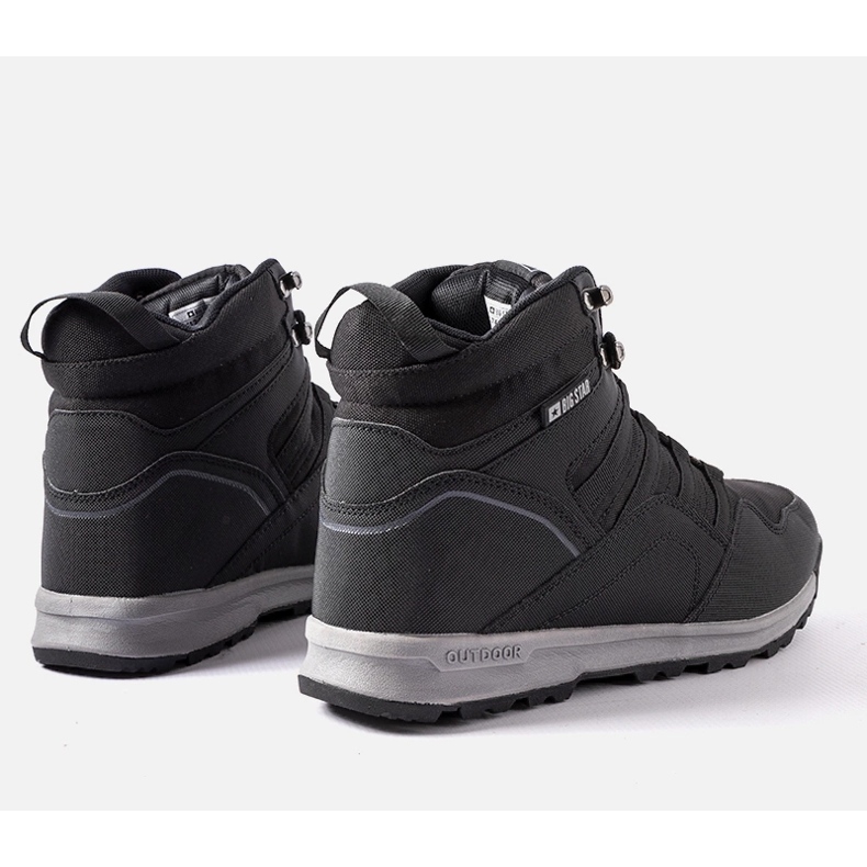 Černé zateplené holínky Big Star KK174371 906 černá 1 Černé zateplené holínky Big Star KK174371 906 černá 1