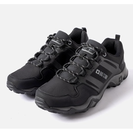 Černošedé trekové boty Big Star GG174269 černý 1