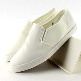 Materiál slip-on tenisky 1-98 White bílý 1