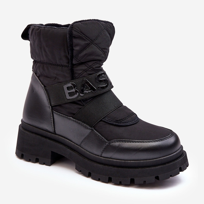 PS1 Dámské zateplené sněhule na zip Black Zeva černý 1