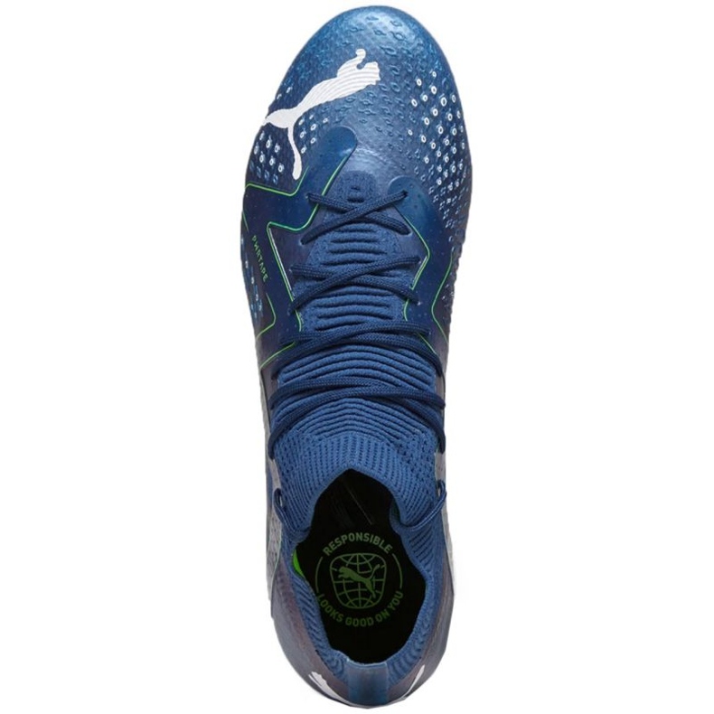 Fotbalové boty Puma Future Pro FG/AG M 107361 03 modrý 1