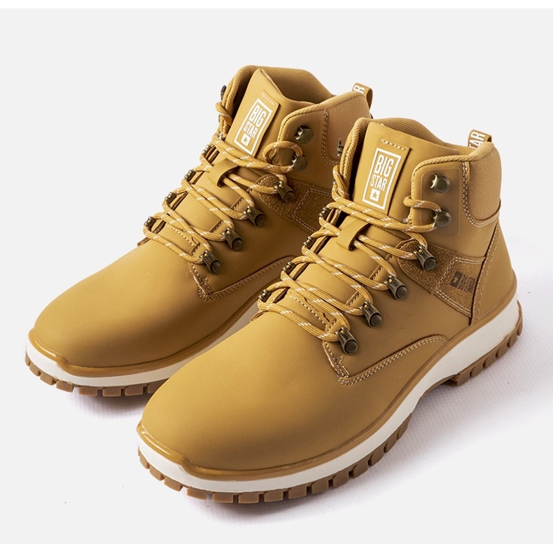 Hnědé pánské kozačky Big Star MM174020 hnědý 1