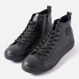 Černé zateplené tenisky Big Star MM174012 černý 1