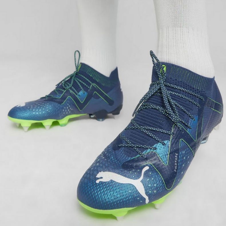 Boty Puma Future Ultimate Mxsg 107351-03 modrý 1 Boty Puma Future Ultimate Mxsg 107351-03 modrý 1
