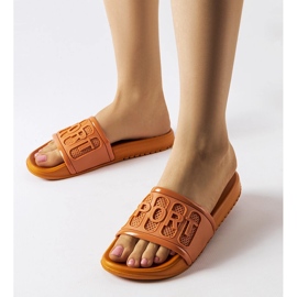 Moiariello oranžové gumové skluzavky oranžový 1