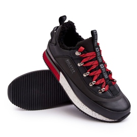 Pánské zateplené sportovní boty Black Big Star MM174111 černá 9