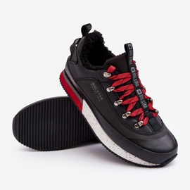 Pánské zateplené sportovní boty Black Big Star MM174111 černá 4