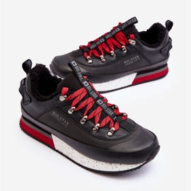 Pánské zateplené sportovní boty Black Big Star MM174111 černá 3