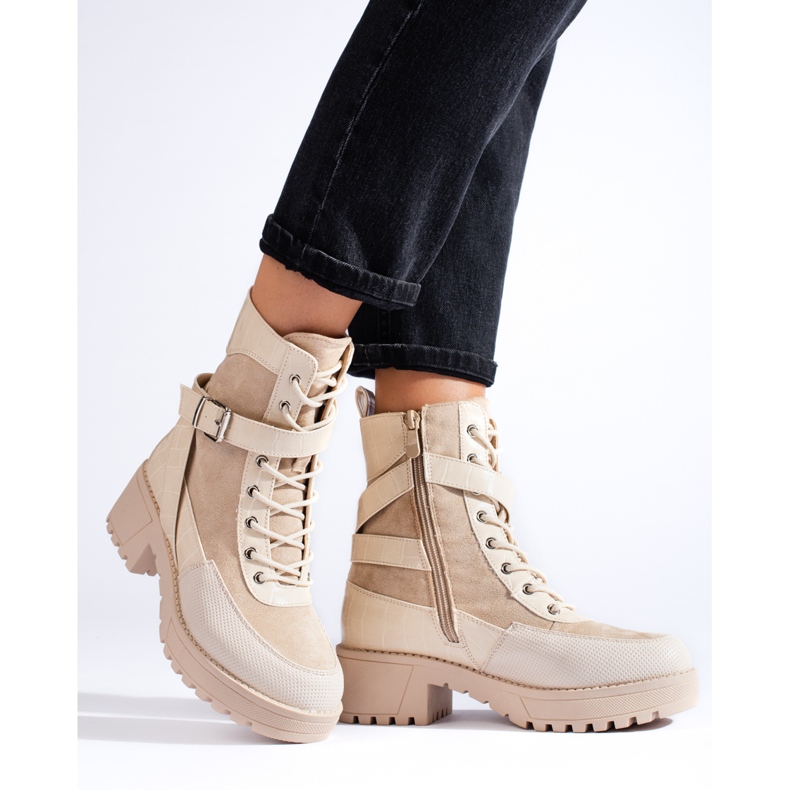 W. Potocki Potocki dámské dělnické béžové béžový 1