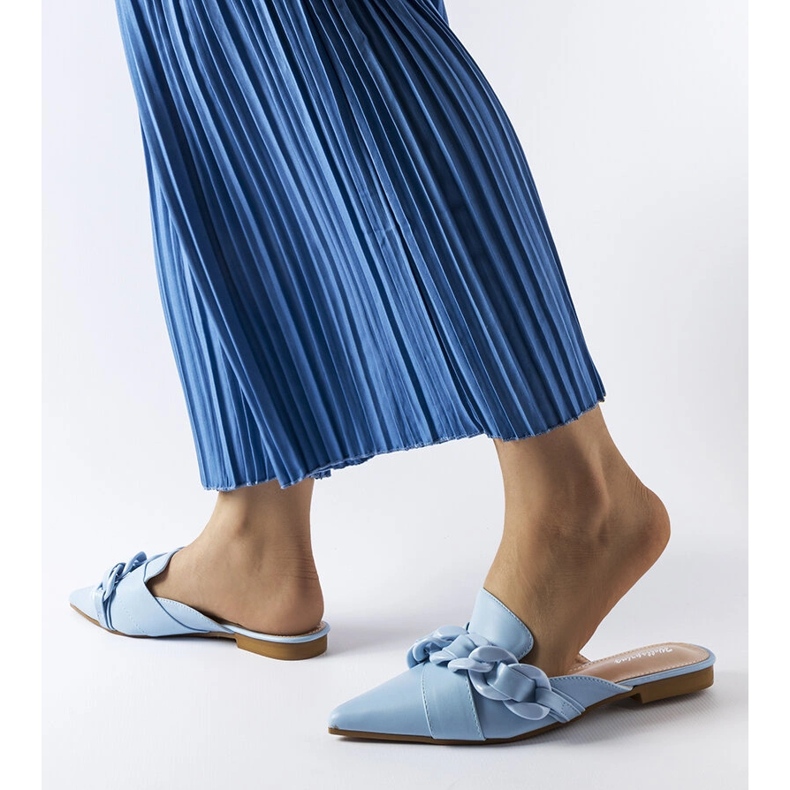 Modré řetízkové skluzavky Patenaude modrý 1