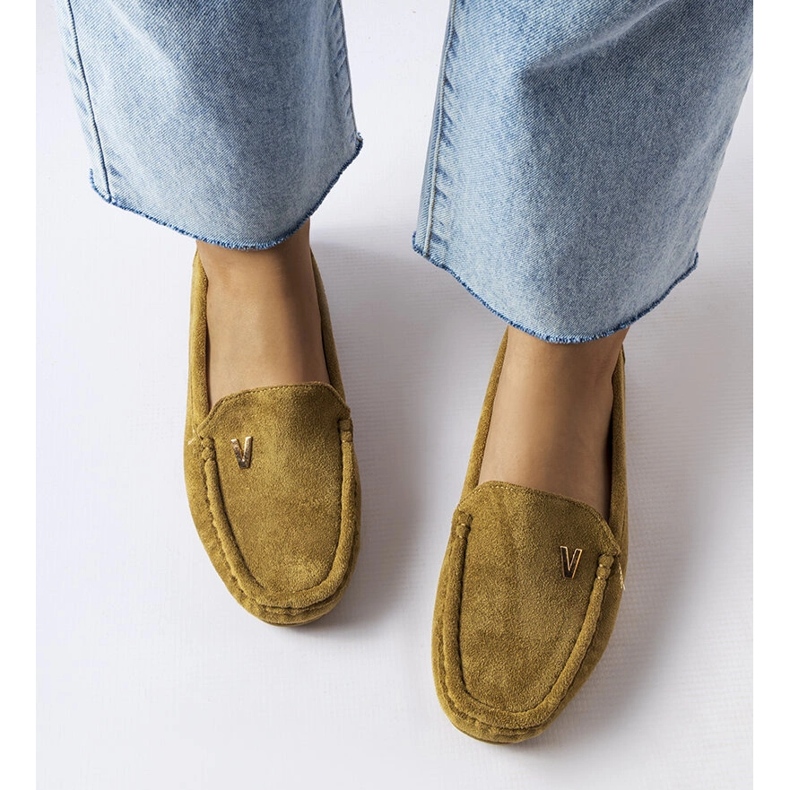 Zelené eko-semišové mokasíny z Beltsville zelená 1