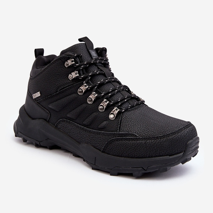 Pánské zateplené tenisky Black Big Star MM174156 černý 1