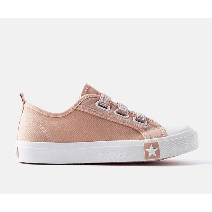 Růžové dětské tenisky Big Star LL374008 růžový 2