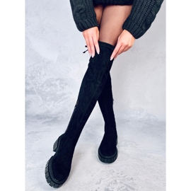 Dámské kozačky Alyssa Black černý 2