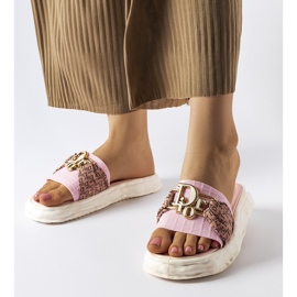 Růžové gumové ozdobné sklíčka od Bérarda růžový 1