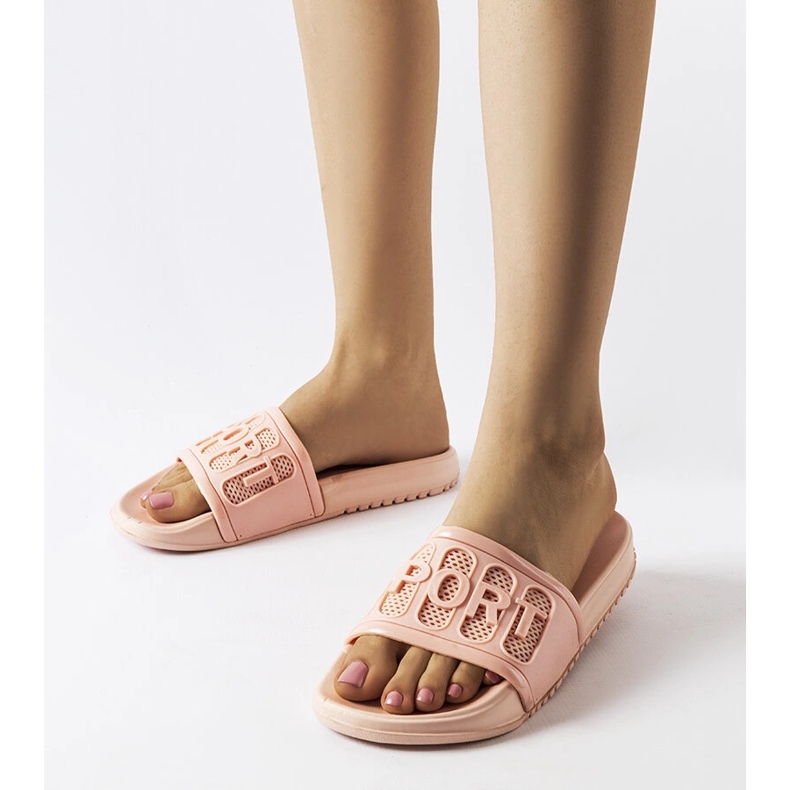 Moiariello růžové gumové skluzavky růžový 1