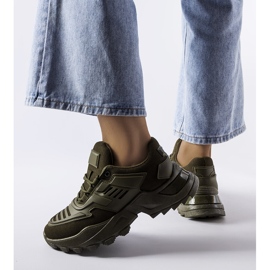 Inna Dámská SPORTOVNÍ obuv AL003 Zelená 1