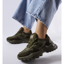 Inna Dámská SPORTOVNÍ obuv AL003 Zelená 2