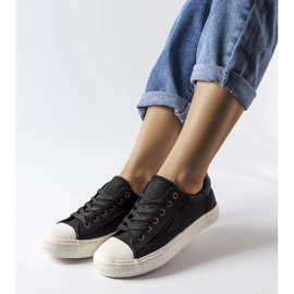 Inna Černé látkové tenisky Padovano černá 1