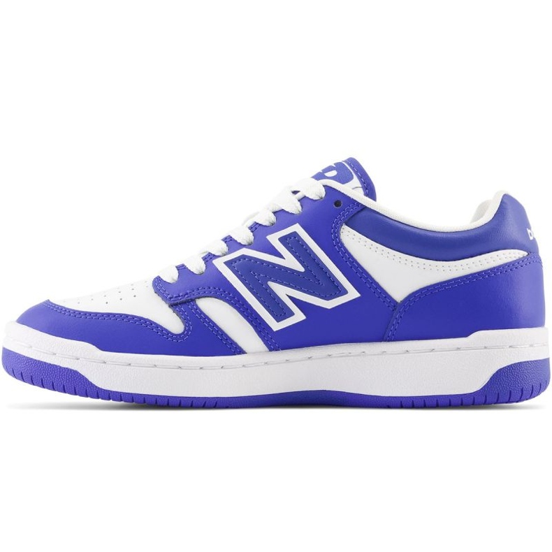 Boty New Balance Jr GSB480WH bílý 1