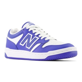 Boty New Balance Jr GSB480WH bílý 4