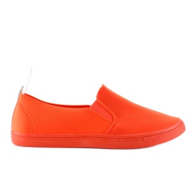 Stylové nazouvací tenisky JX31 ​​Orange pomerančový 1