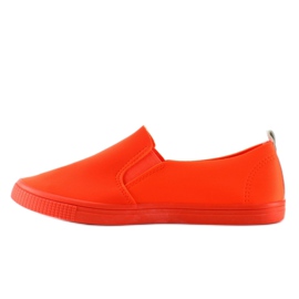 Stylové nazouvací tenisky JX31 ​​Orange pomerančový 2