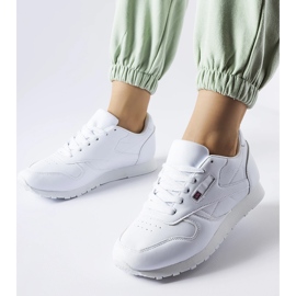 Inna Bílé klasické tenisky Poulsen bílý 1 Inna Bílé klasické tenisky Poulsen bílý 1