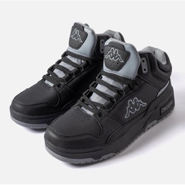 Černošedé unisex boty Kappa 243316 Jonscha černý 1