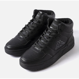 Černé vysoké tenisky Kappa 243304 Broome černá 1