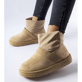 Béžové sněhule Big Star MM274152 béžový 1