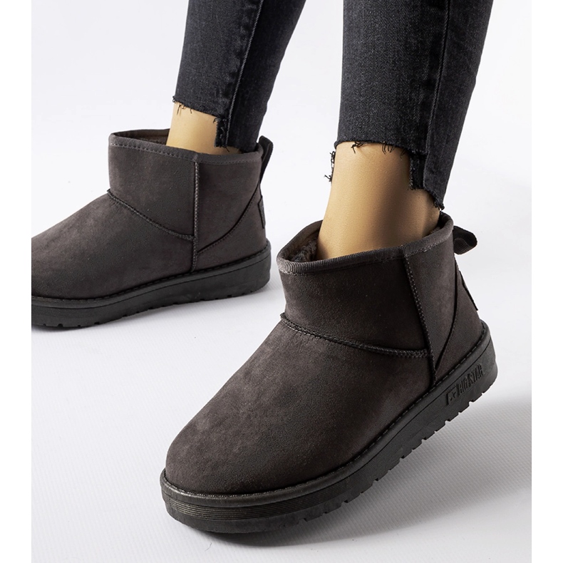 Šedé sněhule Big Star KK274291 šedá 1