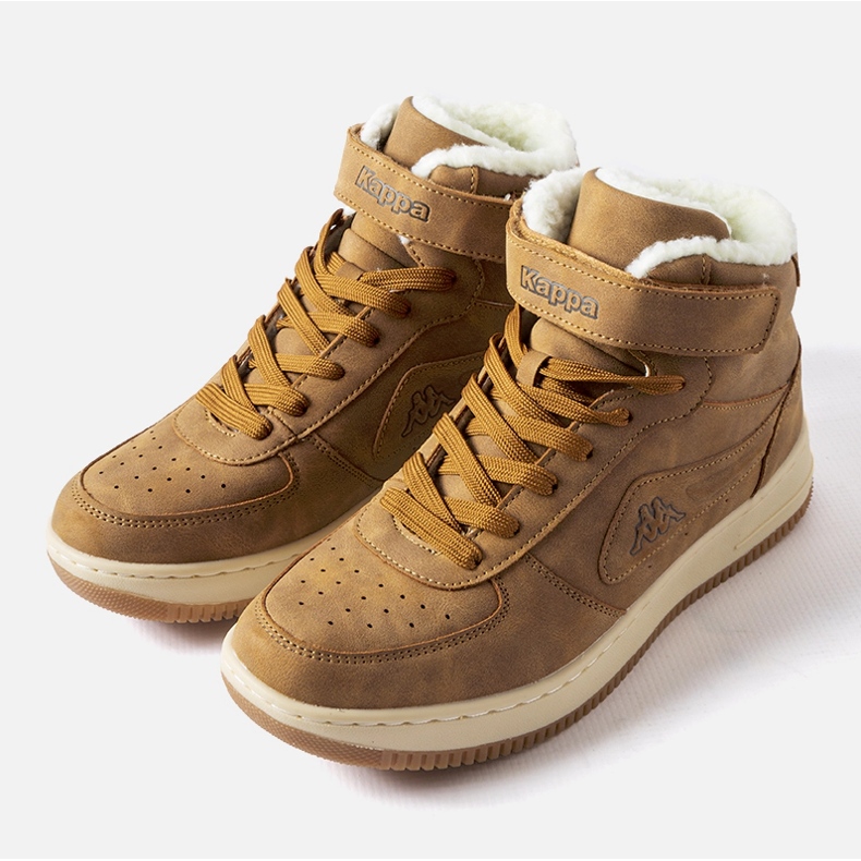 Hnědé zateplené boty Kappa 242799 Bash hnědý 1
