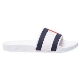 Žabky Tommy Hilfiger Essential Flag M FM0FM02327 bílý 1