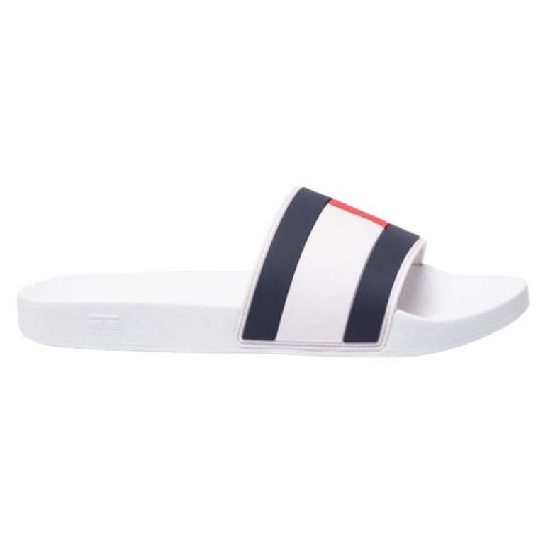 Žabky Tommy Hilfiger Essential Flag M FM0FM02327 bílý 1