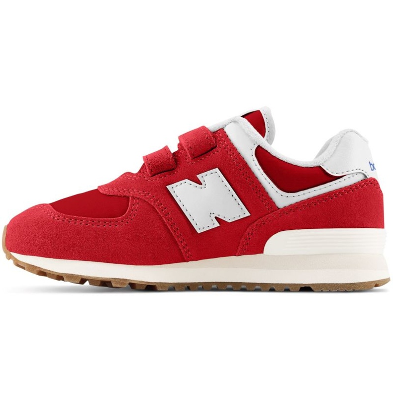 Boty New Balance Jr PV574RR1 červené 1