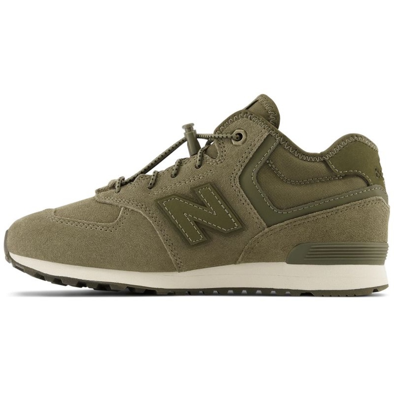 Zateplené boty New Balance W JrGV574HG1 zelený 1