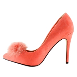 Špendlíky s bambulí z plechovek ZJ-06 Orange růžový 1 Špendlíky s bambulí z plechovek ZJ-06 Orange růžový 1