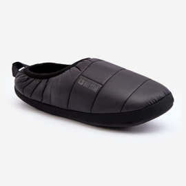 Pánské zateplené pantofle Black Big Star KK174363 černý 1