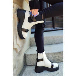 Bílé dámské tašky s přezkami bílý 1 Bílé dámské tašky s přezkami bílý 1