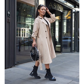 Inna Černé lakované kotníkové boty značky Albertina černá 1