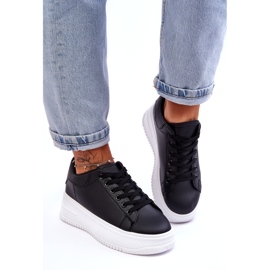 Dámská klasická sportovní obuv černá a bílá 1