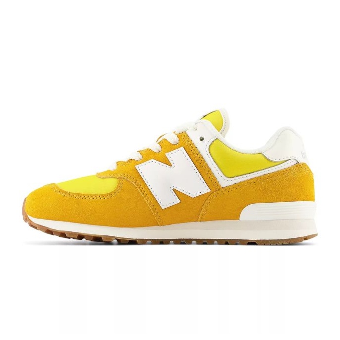 Boty New Balance Jr GC574RC1 žlutá 1