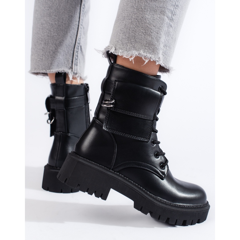 Shelovet dámské černé Workers černý 1