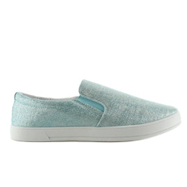 Iridescent slipony JX35 L. Blue modrý 1