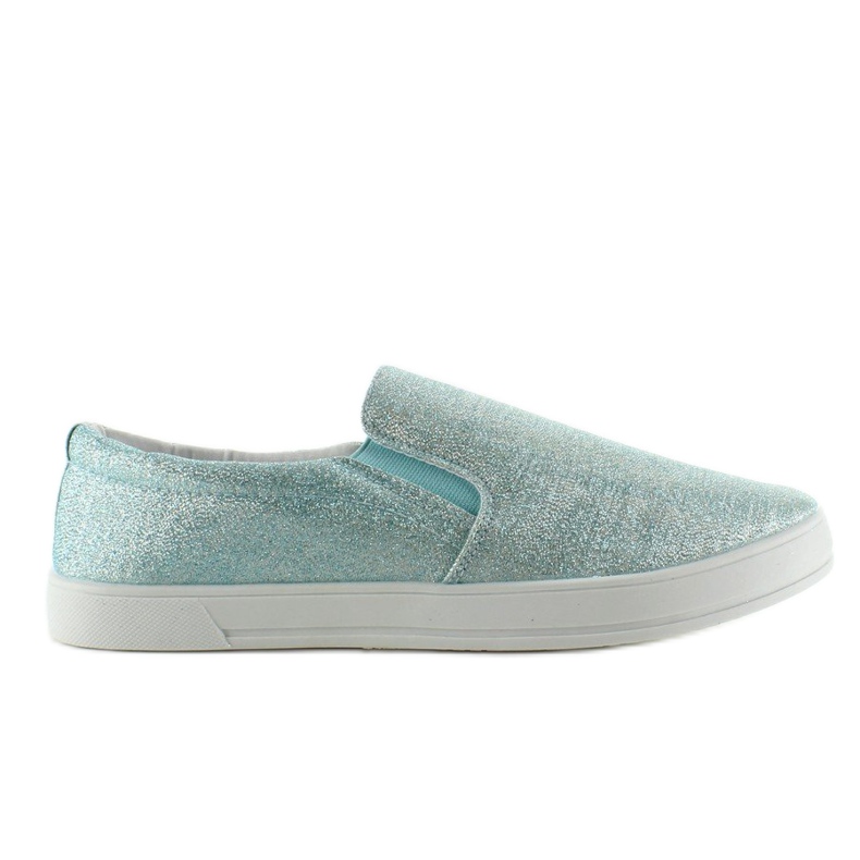 Iridescent slipony JX35 L. Blue modrý 1